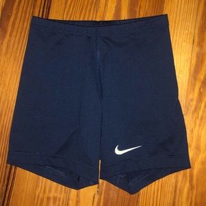 Navy Nike high waisted spandex